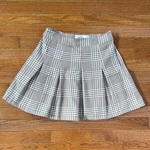 Hollister Ultra High Rise Plaid Pleated Skirt Size S